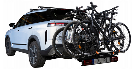 Nosič kol na tažné zařízení Aguri Active Bike PRO pro 3 kola BL