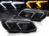 Světlomety LED DRL pro BMW E92 E93 LCI (2010-2013) - Náhradní xenonové světlomety, černé