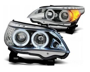 LED světlomety BMW E60/E61 RINGI