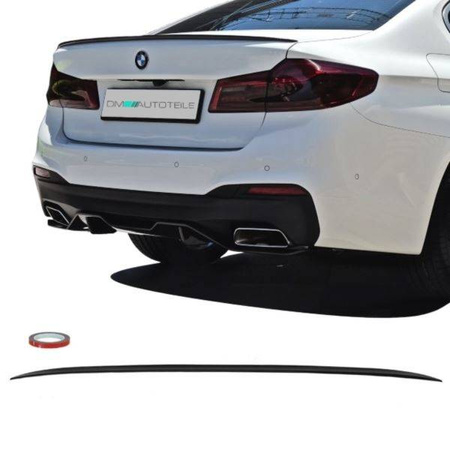 SPOILER ZADNÍCH DVEŘÍ BMW ŘADY 5 G30 17-20 VZHLED KARBON