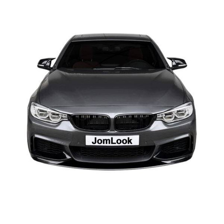 LEDVINOVÁ MŘÍŽKA BMW F32 F33 F36 DVOJITÁ LAMELA LESKLÁ ČERNÁ