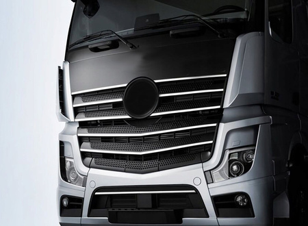 Lišty přední masky Mercedes Actros MP5 2019-