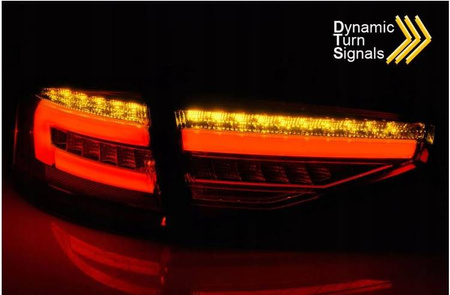 LED žárovky audi a4 b8 12-15 sedan kouřové dts