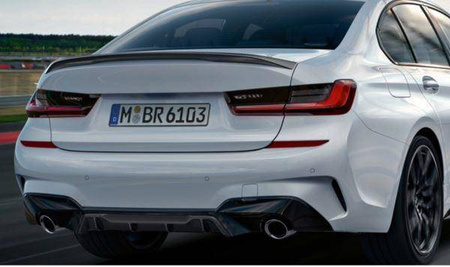 BMW 19- KARBONOVÝ SPOILER KUFRU ABS LOOK