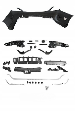 Zadní sportovní nárazník pro Mercedes W205 Sedan 14-