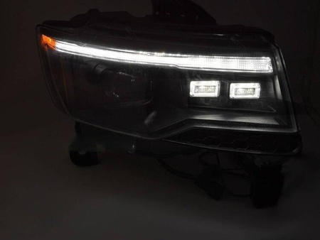 LED chromové lampy pro Jeep Grand Cherokee WK 14-21