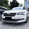 Karbonový spoiler/rozptylka předního nárazníku modelu SKODA SUPERB MK3