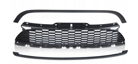 Mini Cooper černá mřížka 10-14 r56 r57 r55 jcw style matná černá