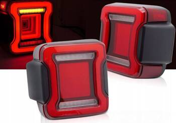 Červené LED svítilny pro CHRYSLER JEEP WRANGLER