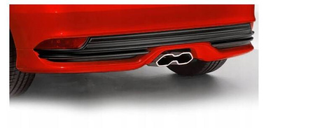 Difuzor sport st style pro Ford Focus mk3 15-18 hb