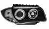 Světlomety BMW E87 E81 Ringi Black