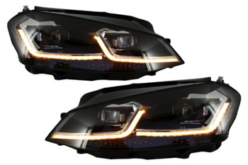 PŘEDNÍ SVĚTLA VW GOLF 7 12-17 VZHLED XENON CHROM