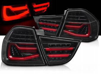 Název LED zadní světla černá pro BMW E90 09-11