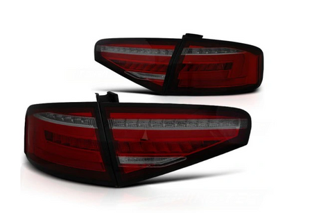 LED ŽÁROVKY AUDI A4 B8 12-15 SEDAN R-SMOKE DTS