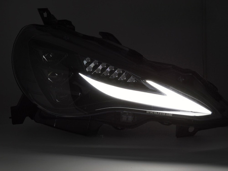 FULL LED SEQ DRL světlomety Toyota GT86 2012-2021 / Subaru BRZ 2013-2021