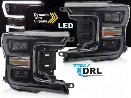 Full LED světlomety pro Ford F150 MK13 17-20