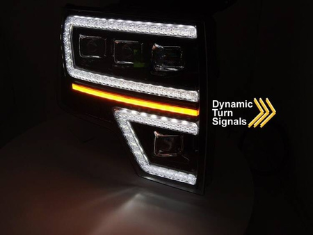 Full LED světlomety pro Ford F150 MK12 08-14