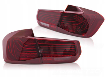 Červená LED světla Laser Look pro BMW F30 11-18