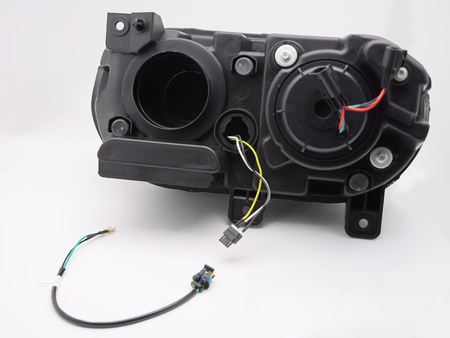 Světlomety pro DODGE CHALLENGER 2008-2014 černé