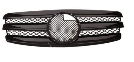 MŘÍŽKA MERCEDES E W211 02-06 LESKLÁ ČERNÁ