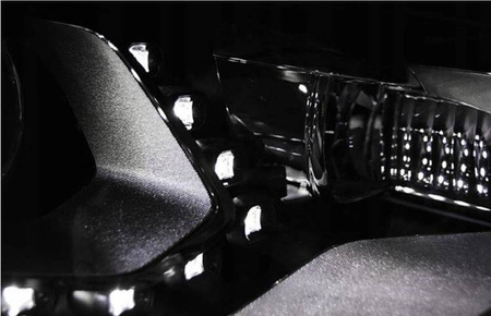 Světla Vw Tiguan 2011- denní světlo led drl černá depo