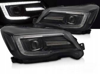 Černé LED světlomety pro Subaru Forester IV 13-18