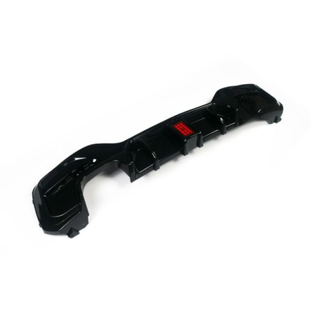 DIFUZOR BMW F20 F21 15-19 MTECH LESKLÁ ČERNÁ LED