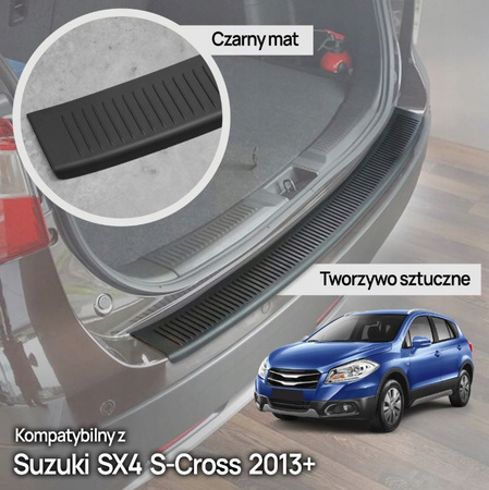 Ochranný kryt zadního nárazníku pro SUZUKI SX4 S-CROSS 2013-2021 | ABS