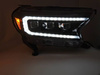 Full LED černá přední světla pro Ford Ranger V