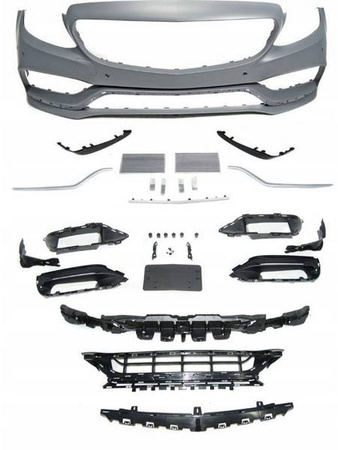 Přední nárazník sport pdc pro mercedes w205 18-