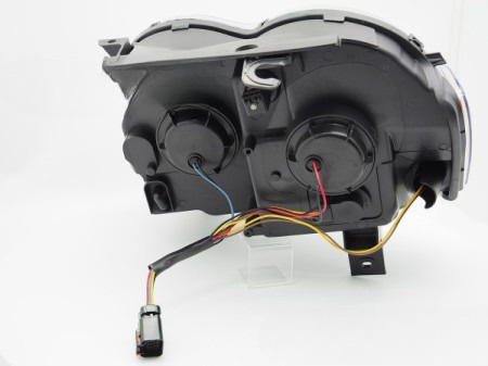 Trubkové světlomety černé Jeep Grand Cherokee 2005-2008