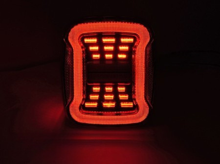 LED zadní světla Jeep Wrangler YJ/TJ (1991-2006) Kouřová