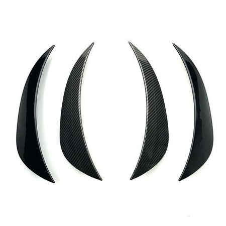 SPOILER KLAPKY MERCEDES W205 AMG BALÍČEK ČERNÝ