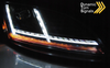 Audi Tt lampy 10-14 8j černá Led Xenon Drl Afs