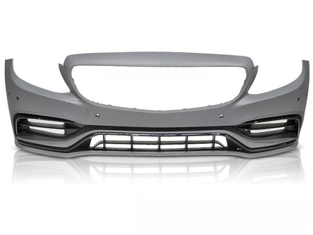 Přední nárazník sportovní mercedes w205 18- c63 amg style pdc