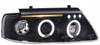 Světlomety VW Passat B5 3B BLACK RINGS +