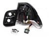 Zadní LED světla Black pro BMW E46 Sedan 1998-2001