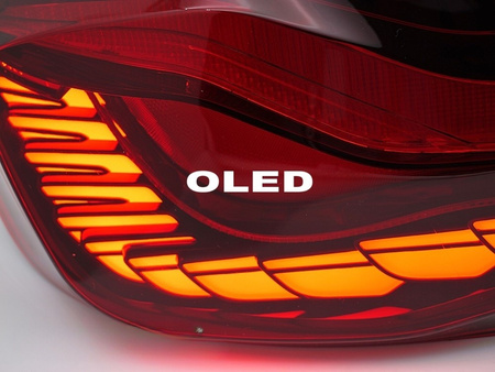 OLED červená zadní světla LED pro BMW F10 10-16