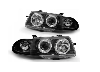 Světla Nová Opel Astra F 91-94 Kroužková čočka černá