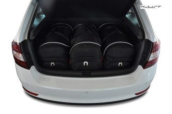SKODA RAPID SPACEBACK 2012+ TAŠKY DO ZAVAZADLOVÉHO PROSTORU 3 KS