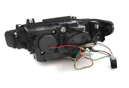 BMW F30 F31 11-15 LED ČERNÉ DRL světlomety
