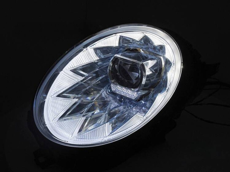 Lampa full LED chrom do Mini Cooper F54 F55 F56