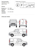 Střešní nosič Fiat Doblo III Opel Combo D