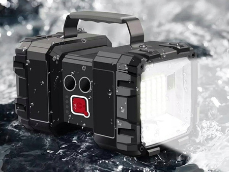 Nabíjecí LED svítilna do svítilny, nabíjení USB, oboustranná, voděodolná