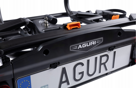 Nosič kol na tažné zařízení Aguri Active Bike PRO pro 2 kola E-BIKE x 30 kg 2025