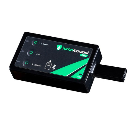 TachoTerminal Pro 3 se specializovanou aplikací TachoTerminal Bluetooth