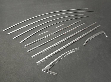 Lišty kolem bočních oken Škoda Superb 15+ SEDAN