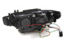 BMW F30 F31 11-15 LED ČERNÉ DRL světlomety