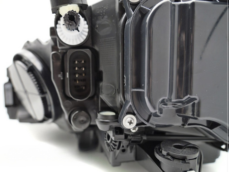 SVĚTLOMETY STŘÍBRNÉ LED SEQ DRL VW GOLF VII