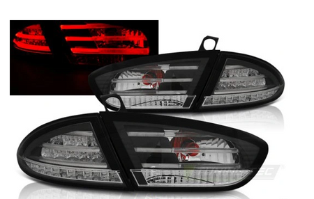 LED ŽÁROVKY NOVÉ SEDADLO LEON 09-13 ČERNÁ LED